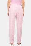 Amante Full Length Pyjama Bottom - Orchid Checks Print — thumbnail 3